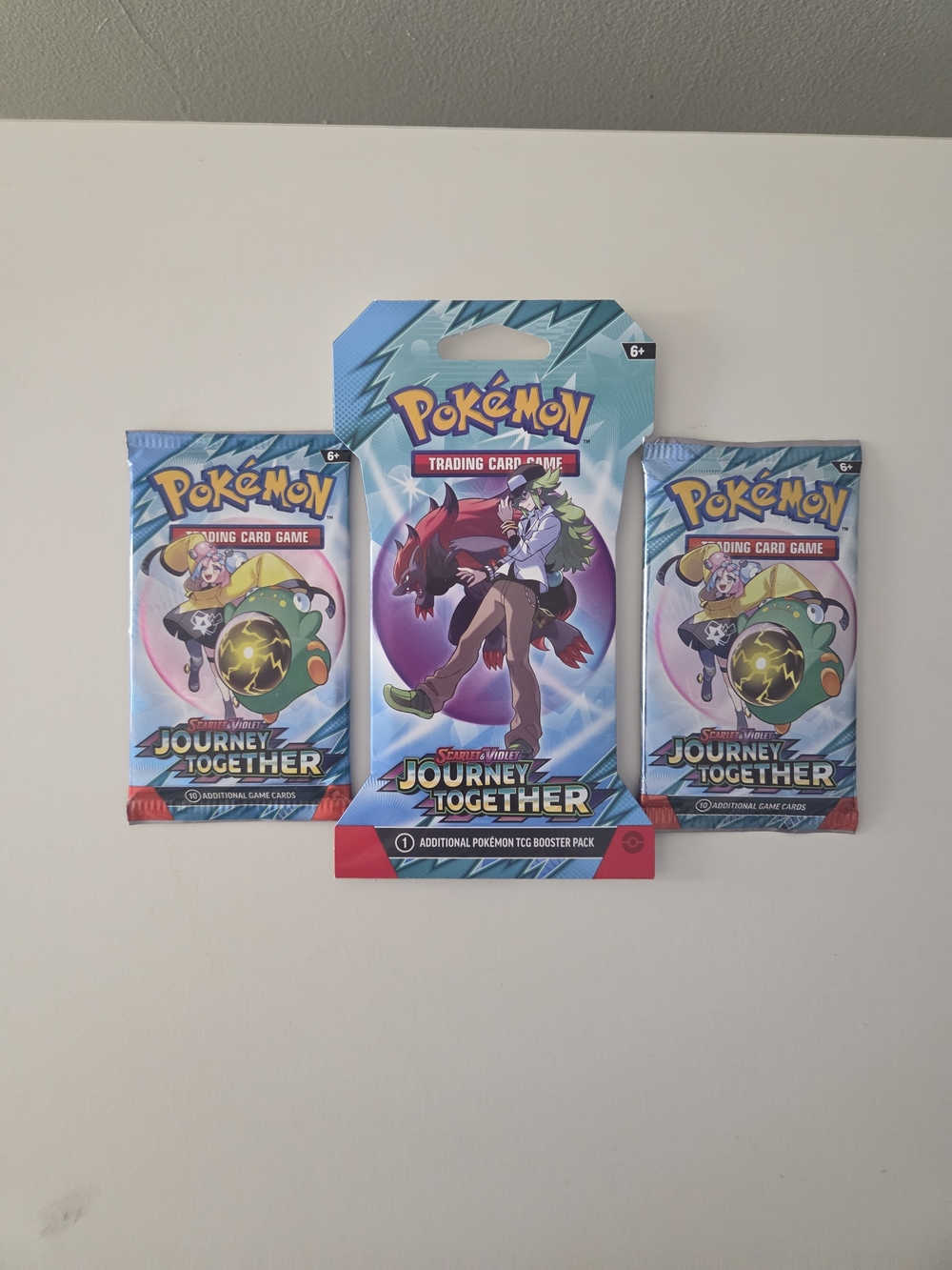 Pokémon TCG Scarlet & Violet: Journey Together Booster Pack (English) - 3 Packs